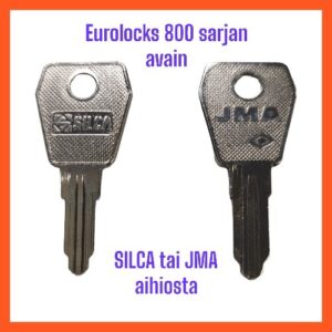 Eurolocks 800 sarjan avain koodilla.