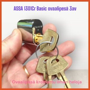 Assa BACIC 1301Cr ovaalipesä