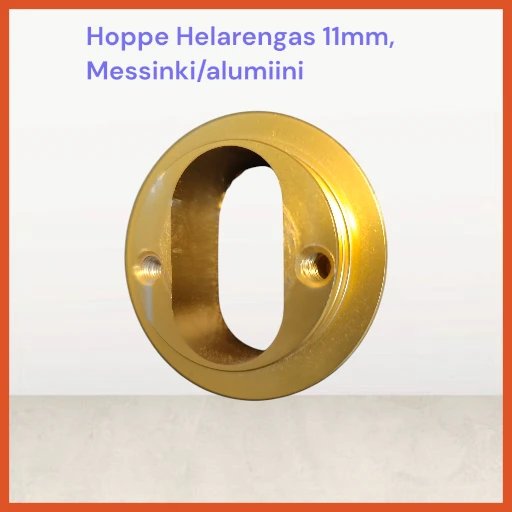 Hoppe Helarengas 11mm,hopea/messinki (ovaalihela) - Image 3