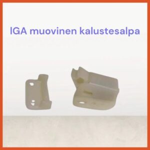 IGA kalustesalpa muovinen