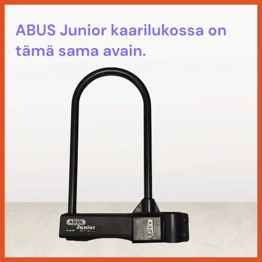 ABUS, CISA- metallipäinen lisäavain sarjassa A 00001-A01321, JMA/SILCA-aihiosta koodilla - Image 3
