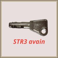 AVA lämpötolpan avain STR3 litteä (Strömberg lämpötolppa)