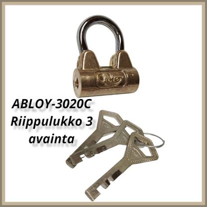 ABLOY-3020-riippulukko-3avainta