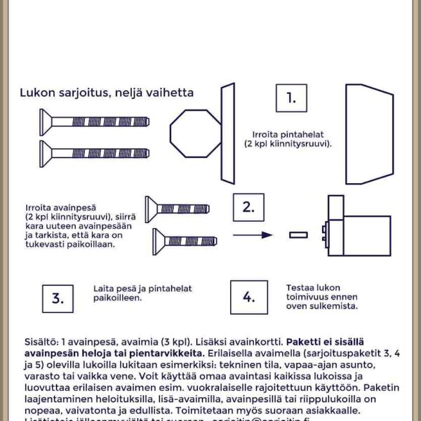 Sarjoituspaketti1 ohje