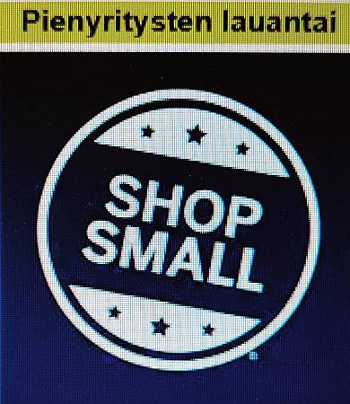 Osta pieneltä lauantain-logo
