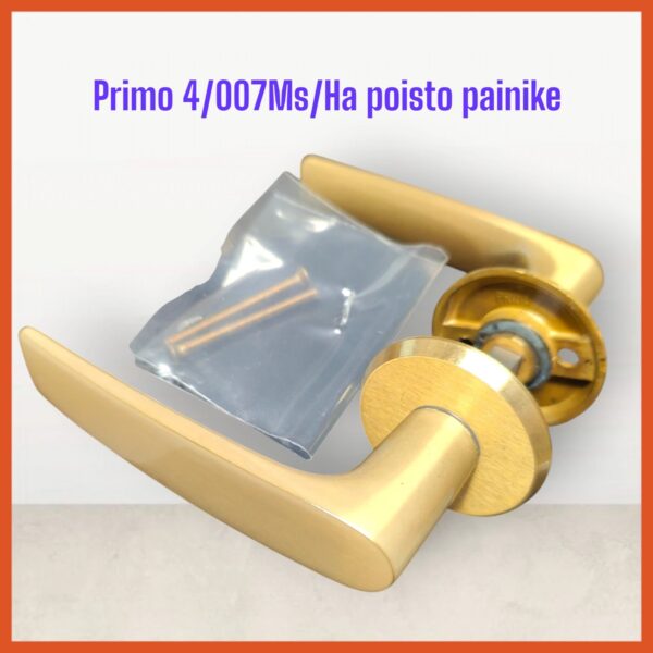 PRIMO 4/007Ms/ha 44mm oveen, SISÄ/ULKO-OVENPAINIKE