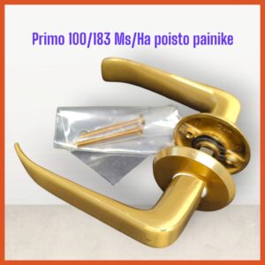 PRIMO 100/183 Ms/Ha  44mm oveen,  SISÄ/ULKO-OVENPAINIKE