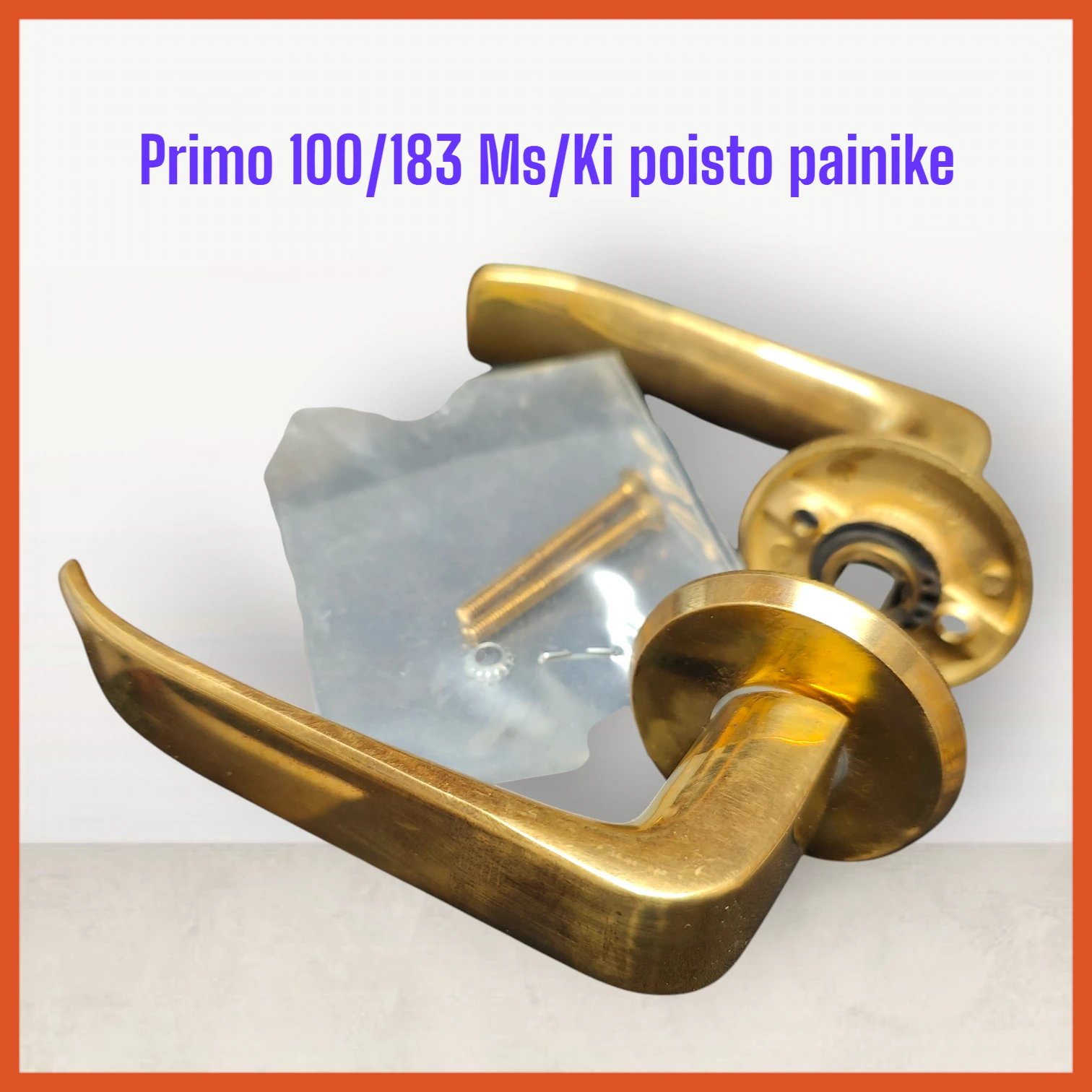 PRIMO 100/183 Ms/KI 44mm oveen, SISÄ/ULKO-OVENPAINIKE