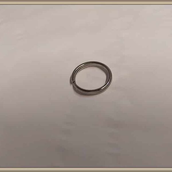 avainrengas 20mm niklattu